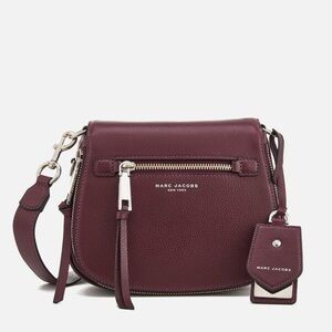 Marc Jacobs Recruit Nomad Small Saddle Bag in Blackberry